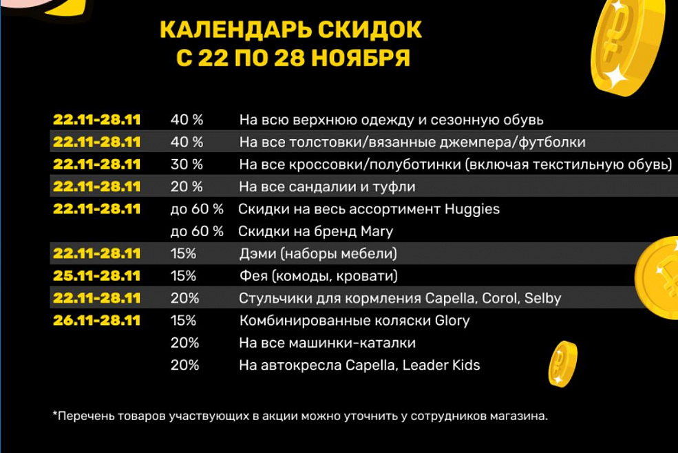 «Черная пятница» пришла