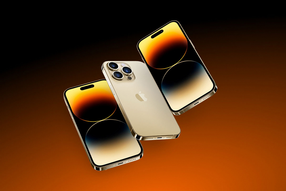 Скидка до 10 000 рублей на золотой iPhone